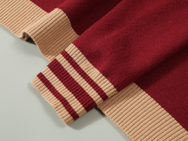 ブランドセーター角部分ディテール